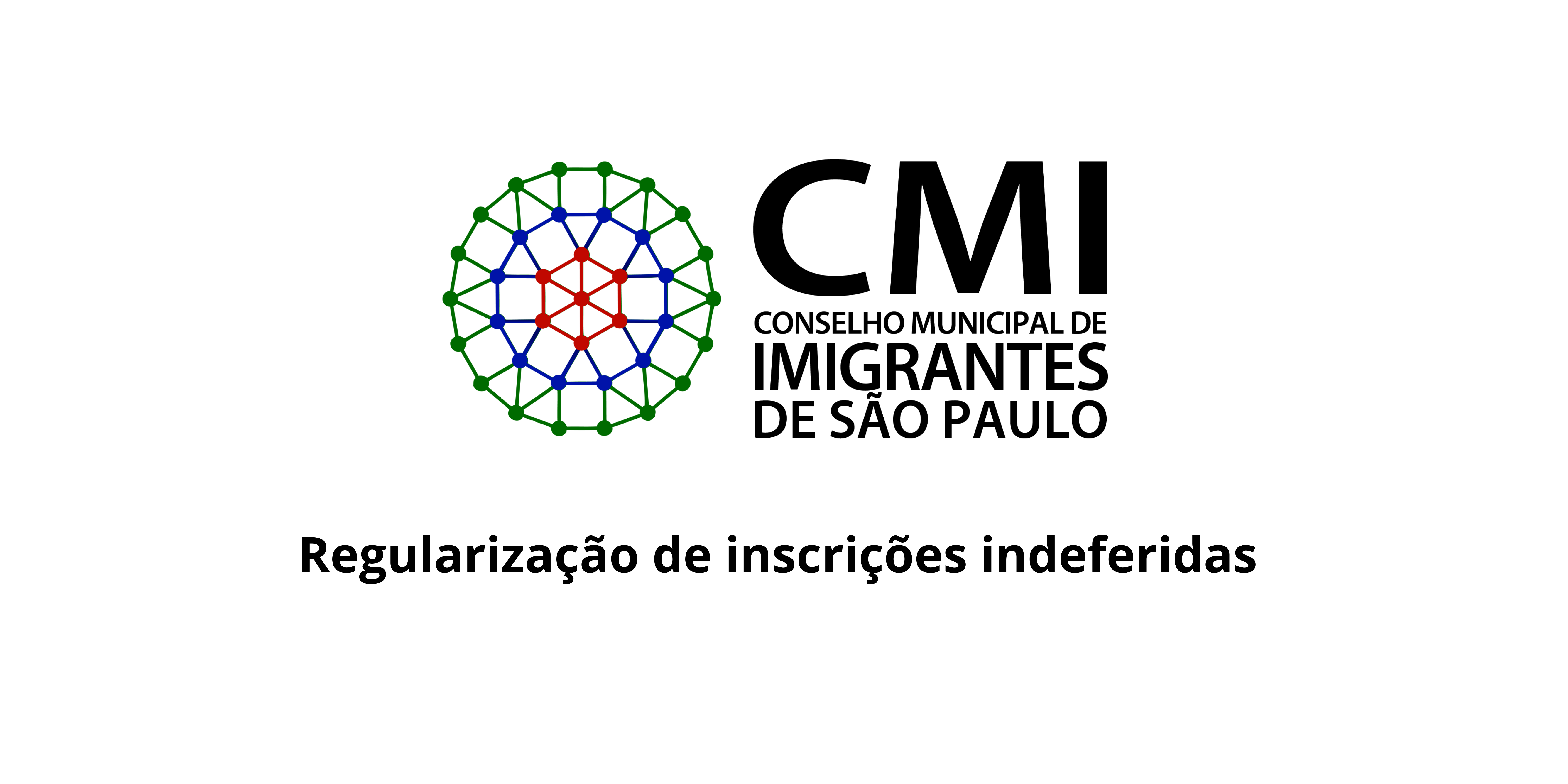 Logotipo das Eleições do Conselho Municipal de Imigrantes 2025